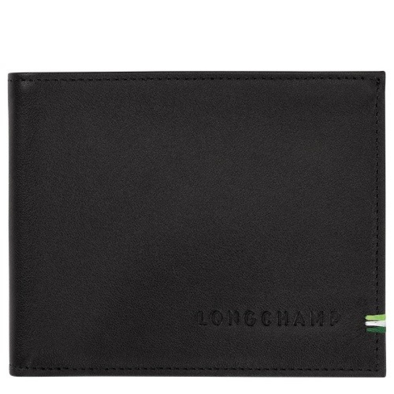 Black Longchamp Sur Seine Wallet | SN-LCMP49210