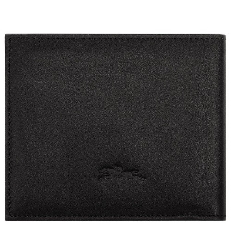 Black Longchamp Sur Seine Wallet | SN-LCMP49216