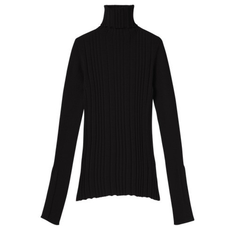 Black Longchamp Sweater | SN-LCMP48710