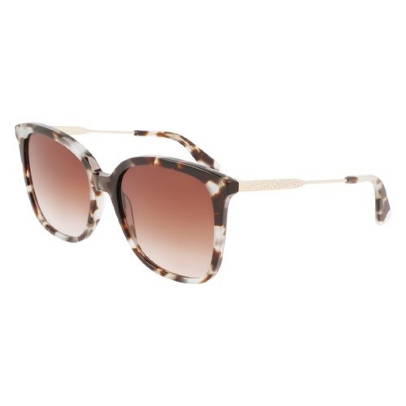 Blue Havana Longchamp Sunglasses 8 | SN-LCMP49012