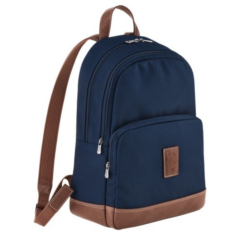 Blue Longchamp Boxford Backpack | SN-LCMP49109