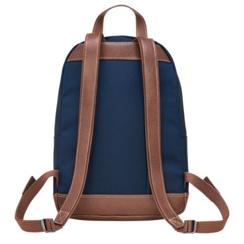 Blue Longchamp Boxford Backpack | SN-LCMP49109