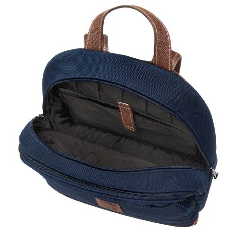 Blue Longchamp Boxford Backpack | SN-LCMP49109