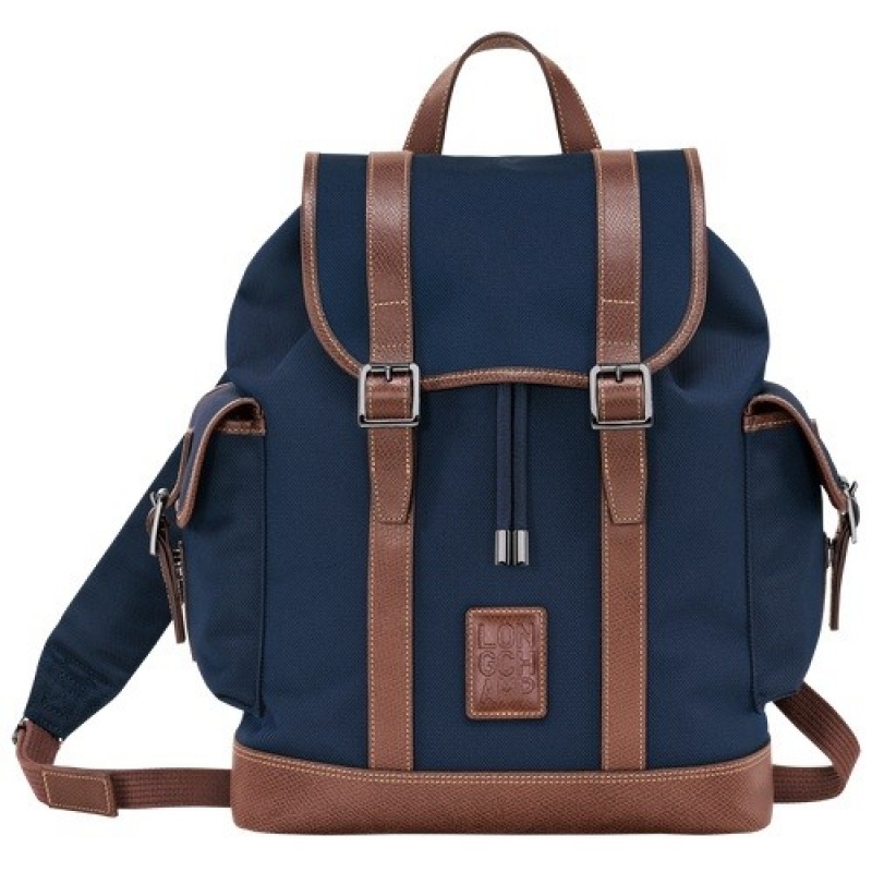 Blue Longchamp Boxford Backpack | SN-LCMP49112