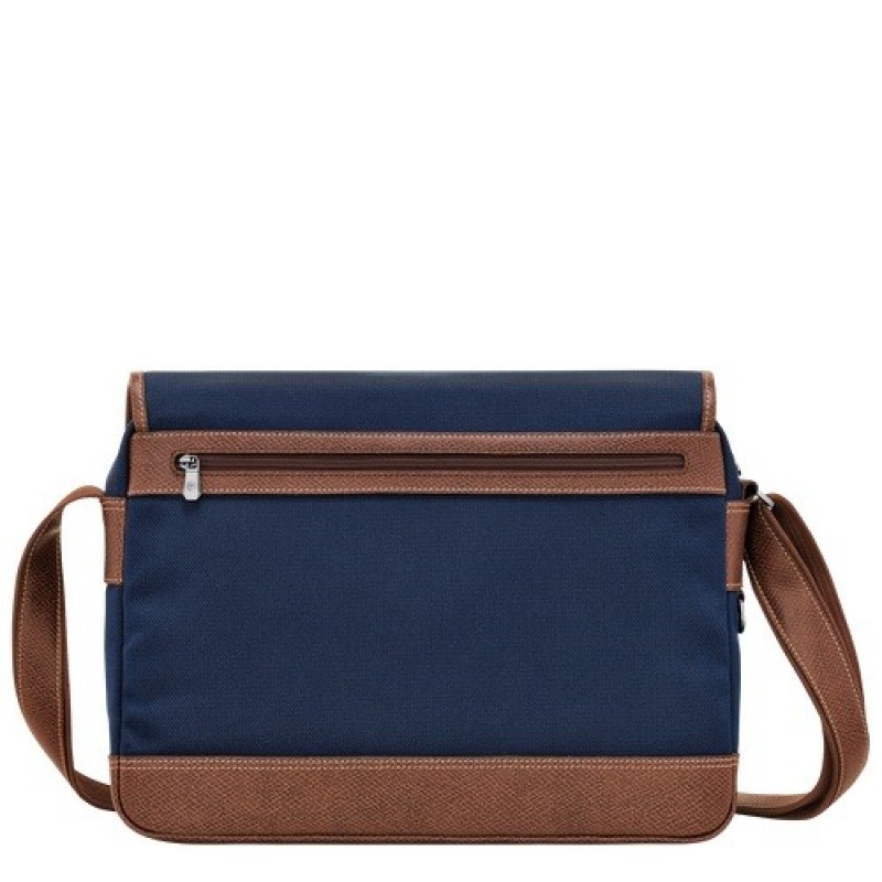 Blue Longchamp Boxford L Crossbody Bag | SN-LCMP49092