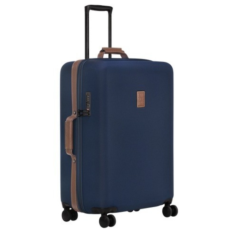 Blue Longchamp Boxford L Suitcase | SN-LCMP49383