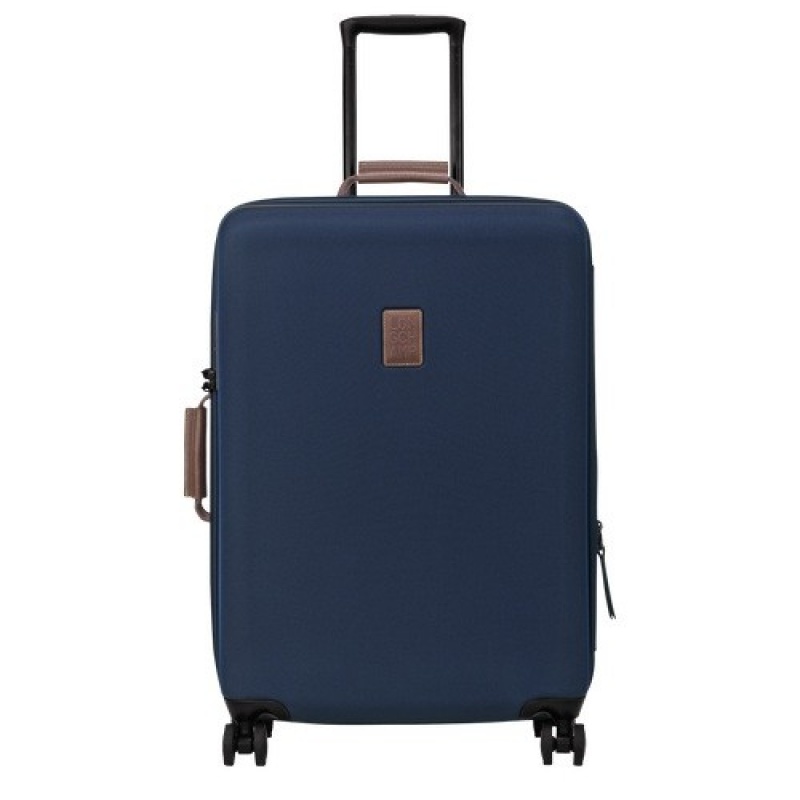 Blue Longchamp Boxford L Suitcase | SN-LCMP49383