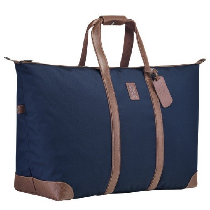 Blue Longchamp Boxford L Travel Bag | SN-LCMP49328