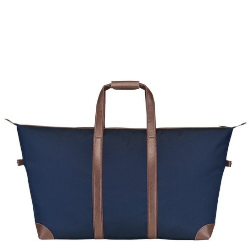 Blue Longchamp Boxford L Travel Bag | SN-LCMP49328