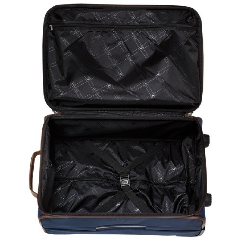 Blue Longchamp Boxford M Suitcase | SN-LCMP49375