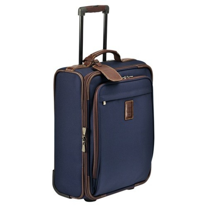 Blue Longchamp Boxford S Suitcase | SN-LCMP49378