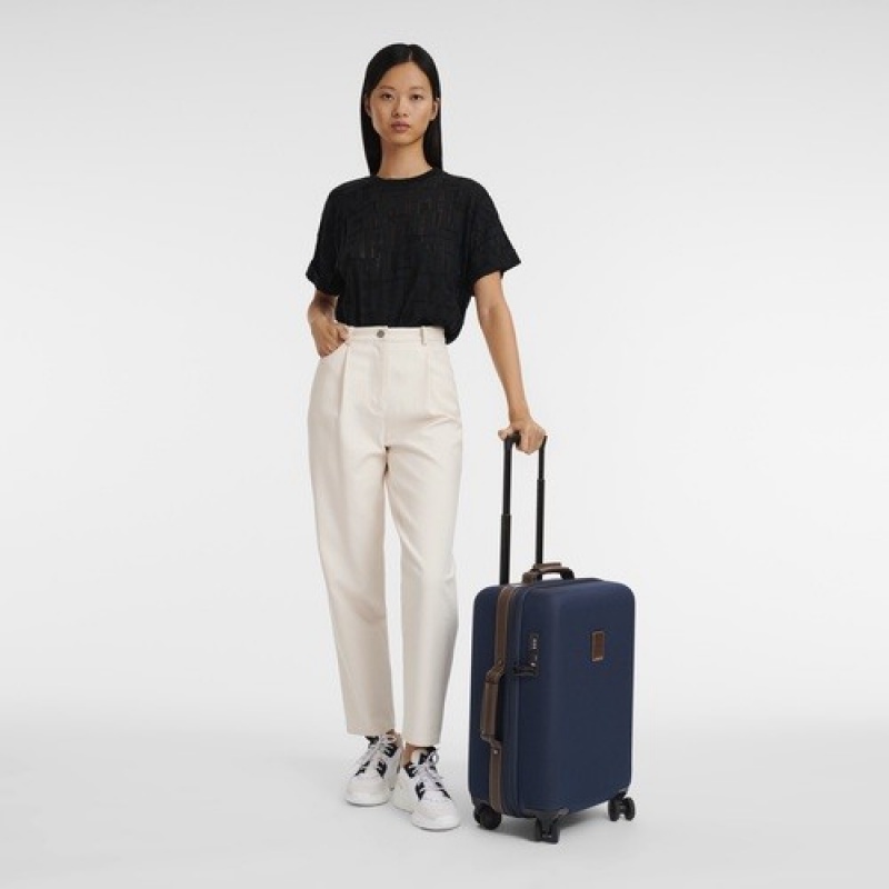 Blue Longchamp Boxford S Suitcase | SN-LCMP49385