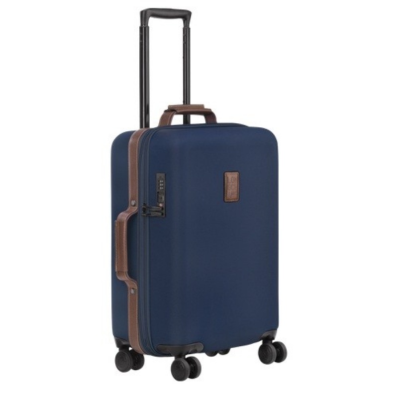 Blue Longchamp Boxford S Suitcase | SN-LCMP49385