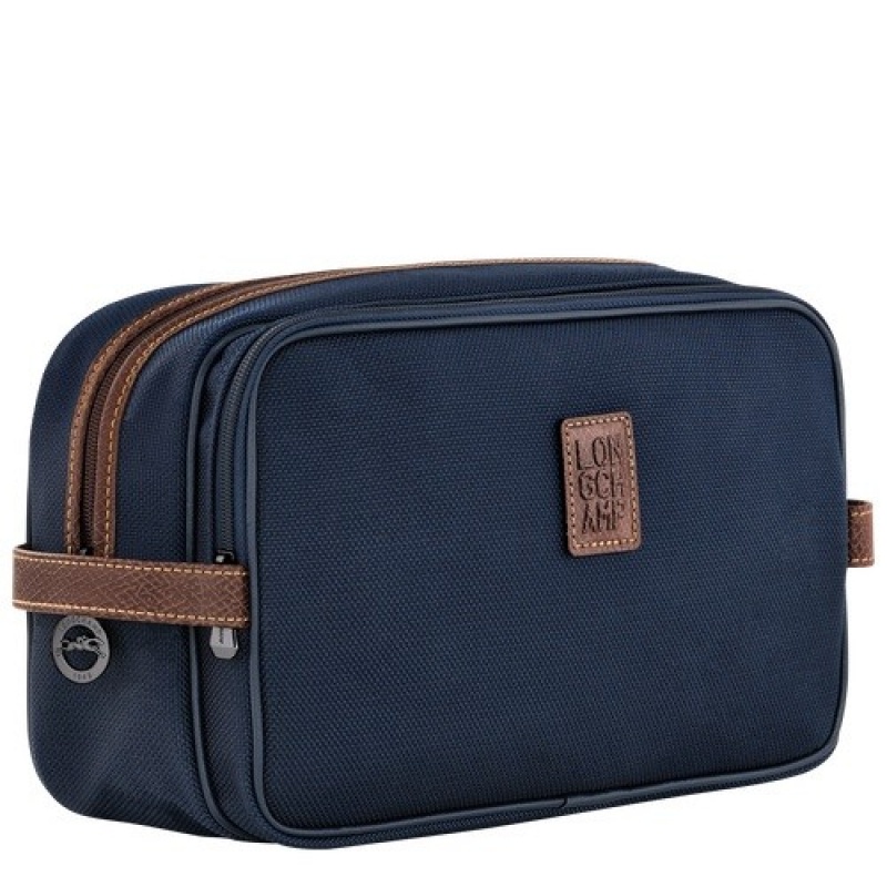 Blue Longchamp Boxford Toiletry Case | SN-LCMP49399