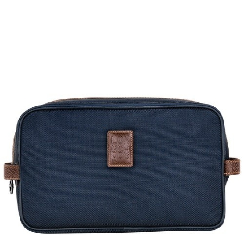 Blue Longchamp Boxford Toiletry Case | SN-LCMP48607