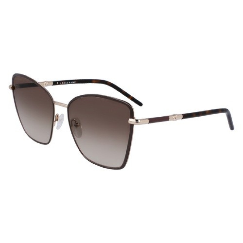 Brown/Khaki Longchamp Sunglasses 22 | SN-LCMP49004