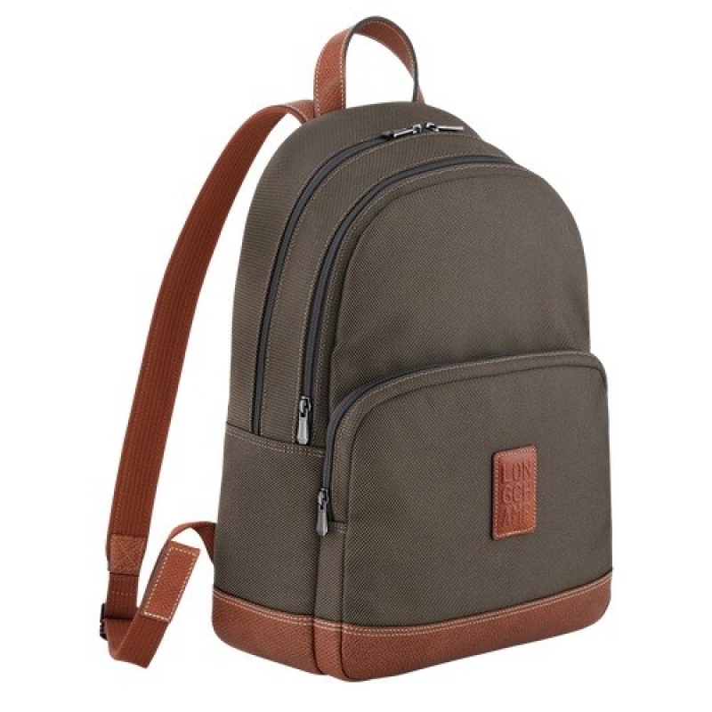 Brown Longchamp Boxford Backpack | SN-LCMP49110