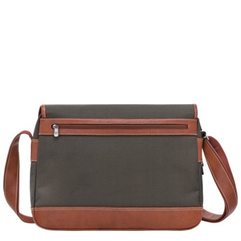 Brown Longchamp Boxford L Crossbody Bag | SN-LCMP49093