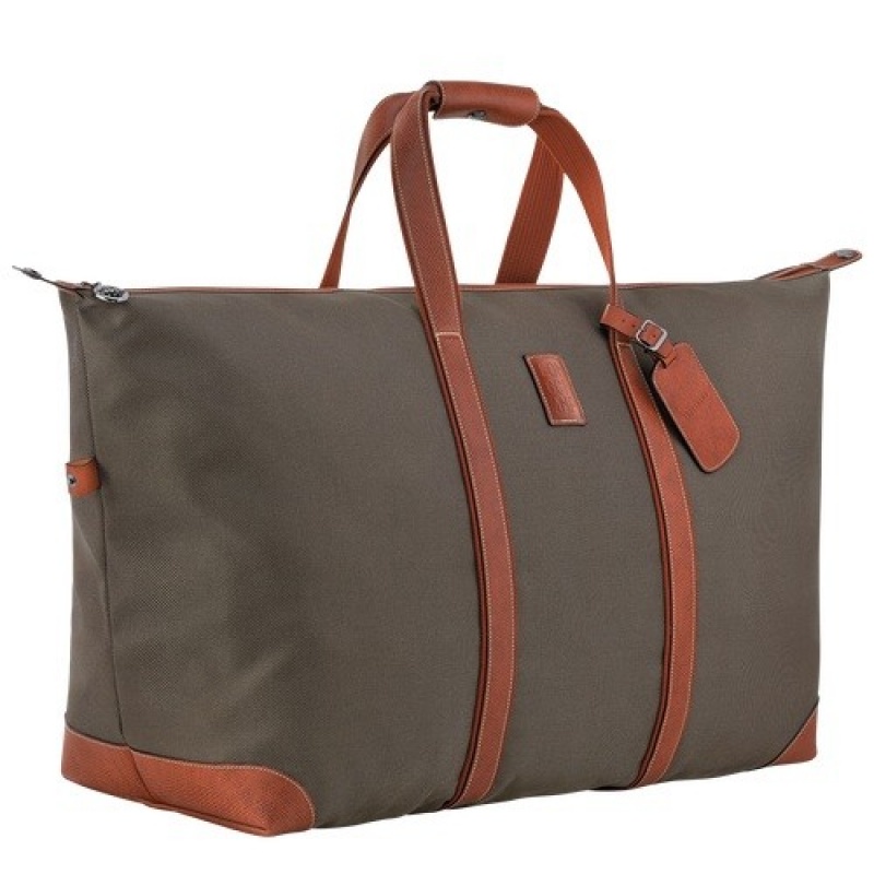 Brown Longchamp Boxford L Travel Bag | SN-LCMP49349