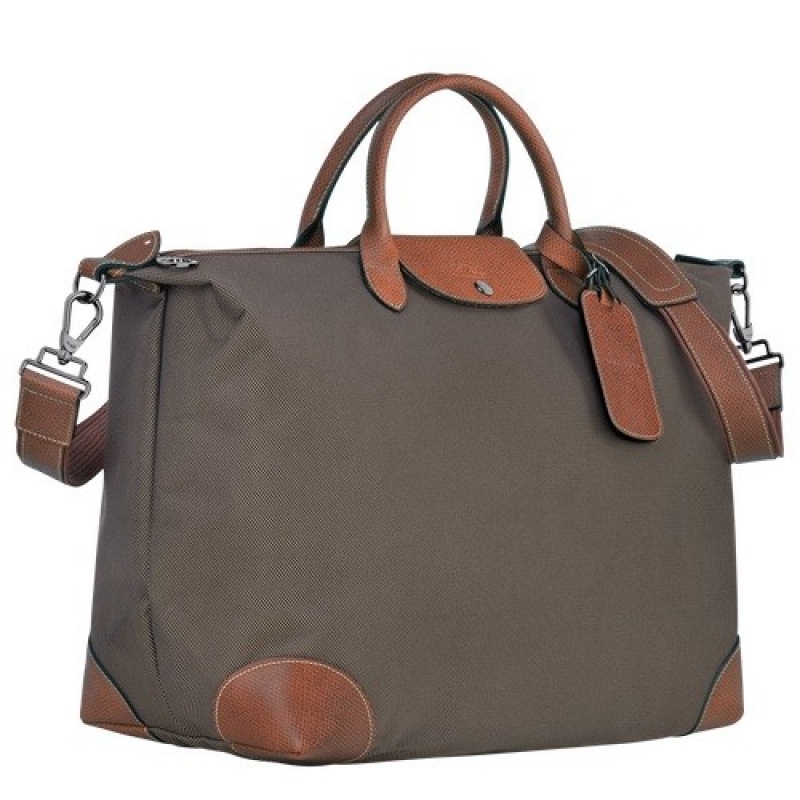 Brown Longchamp Boxford S Travel Bag | SN-LCMP49312