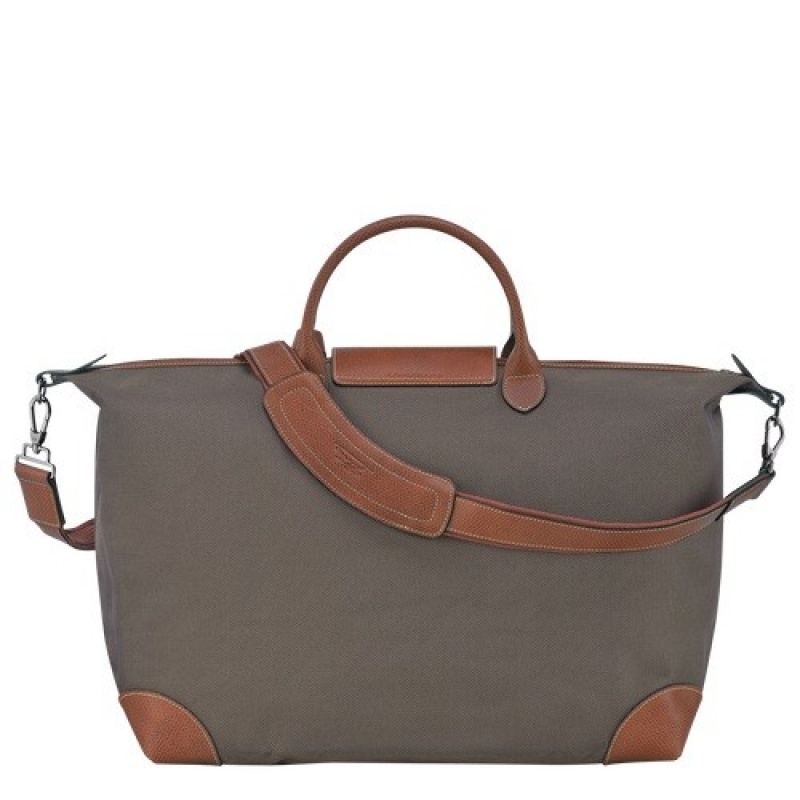 Brown Longchamp Boxford S Travel Bag | SN-LCMP49312