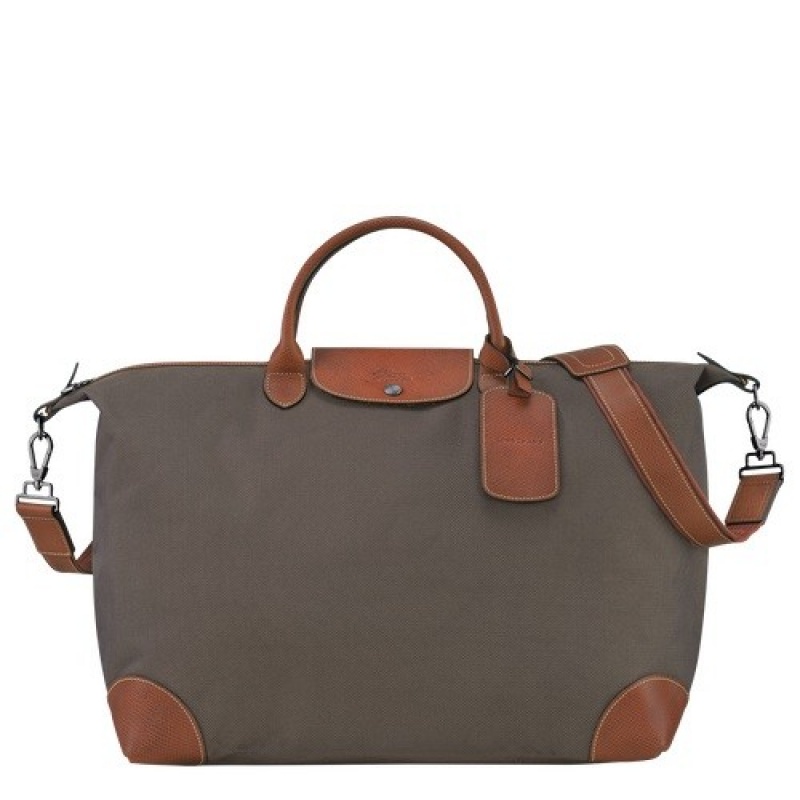 Brown Longchamp Boxford S Travel Bag | SN-LCMP49312