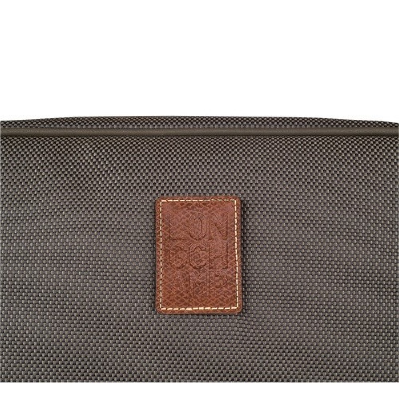 Brown Longchamp Boxford Toiletry Case | SN-LCMP48605