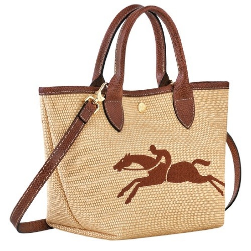 Brown Longchamp Le Panier Pliage S Basket Bag | SN-LCMP47784