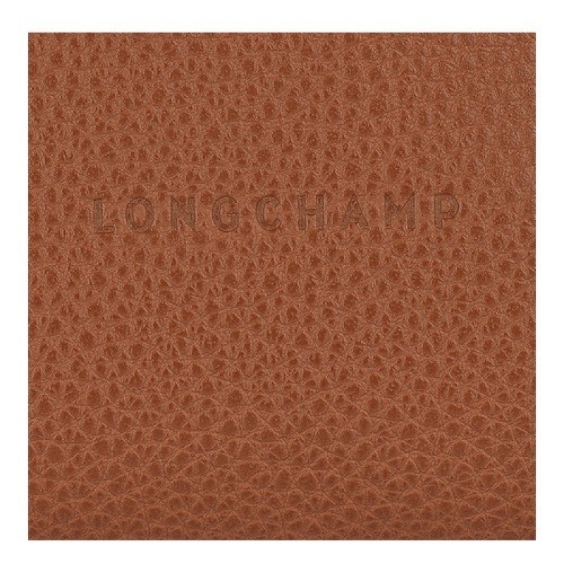 Caramel Longchamp Le Foulonné Coin Purse | SN-LCMP48365