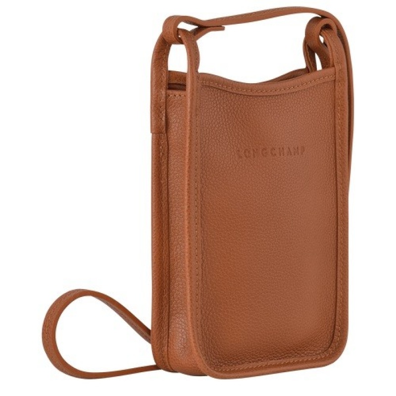 Caramel Longchamp Le Foulonné Phone Case | SN-LCMP48224