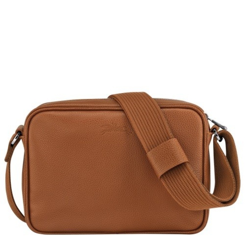 Caramel Longchamp Le Foulonné S Camera Bag | SN-LCMP49103