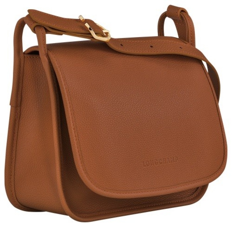 Caramel Longchamp Le Foulonné S Crossbody Bag | SN-LCMP47867