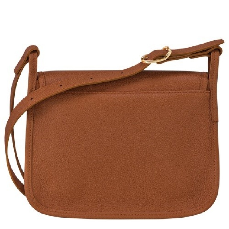 Caramel Longchamp Le Foulonné S Crossbody Bag | SN-LCMP47867