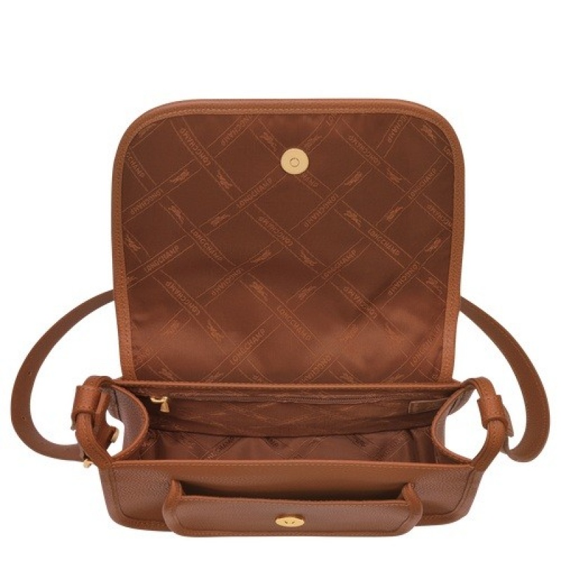 Caramel Longchamp Le Foulonné S Crossbody Bag | SN-LCMP47867