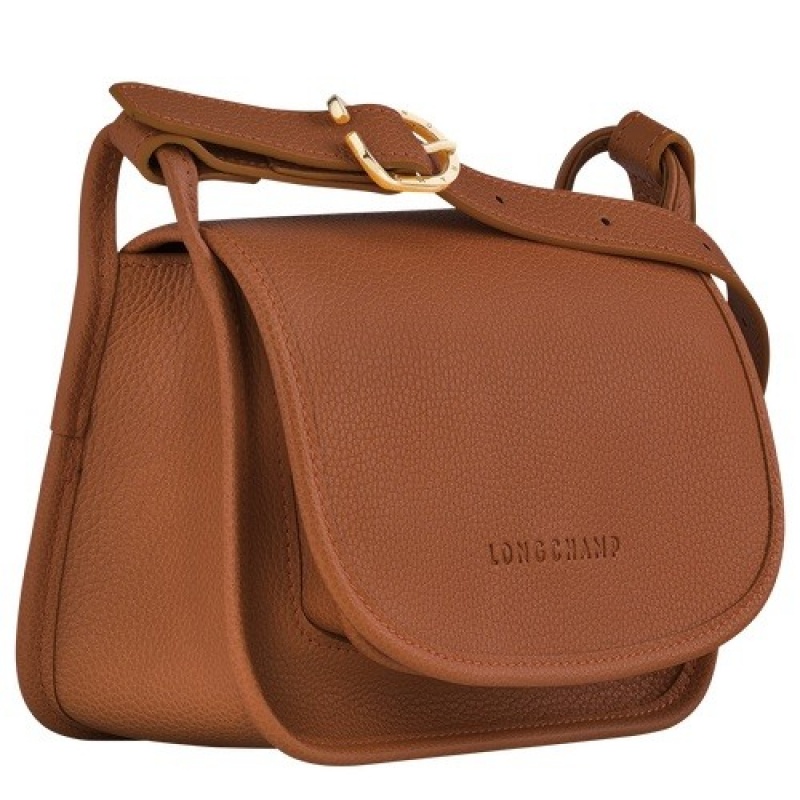 Caramel Longchamp Le Foulonné Xs Crossbody Bag | SN-LCMP47870