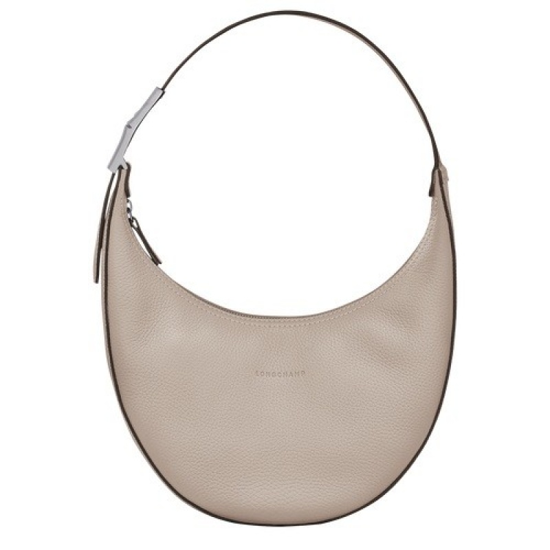 Clay Longchamp Roseau Essential M Hobo Bag | SN-LCMP48005