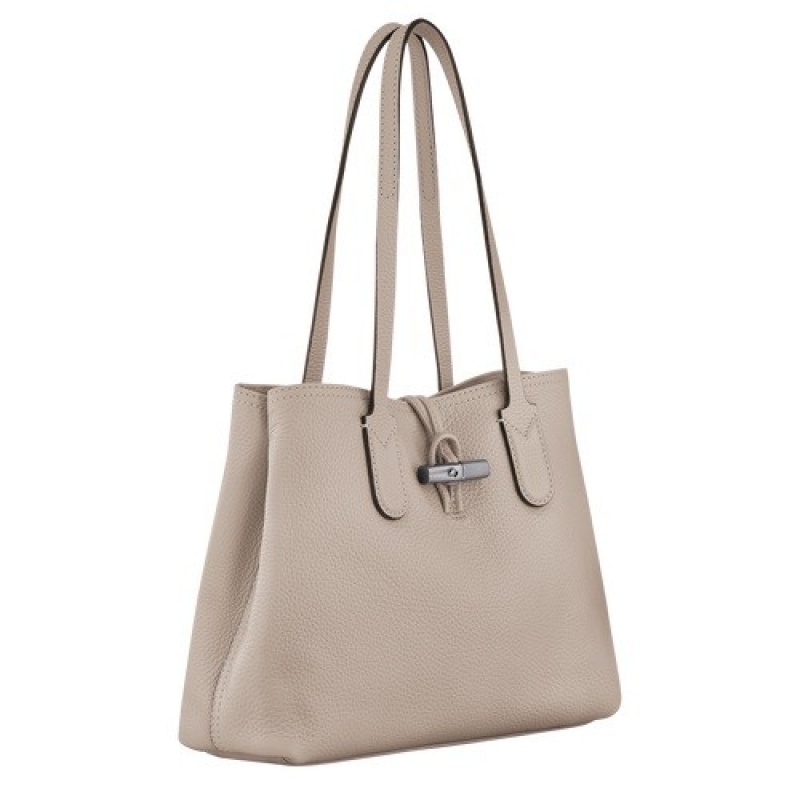 Clay Longchamp Roseau Essential M Tote Bag | SN-LCMP48010