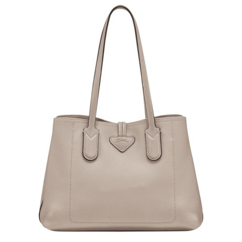 Clay Longchamp Roseau Essential M Tote Bag | SN-LCMP48010