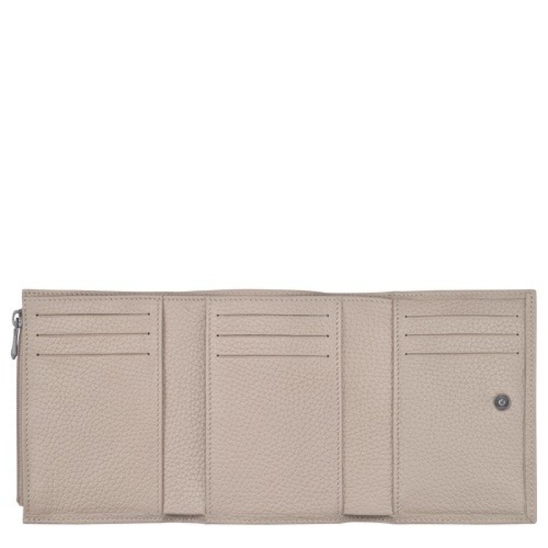 Clay Longchamp Roseau Essential Wallet | SN-LCMP48293