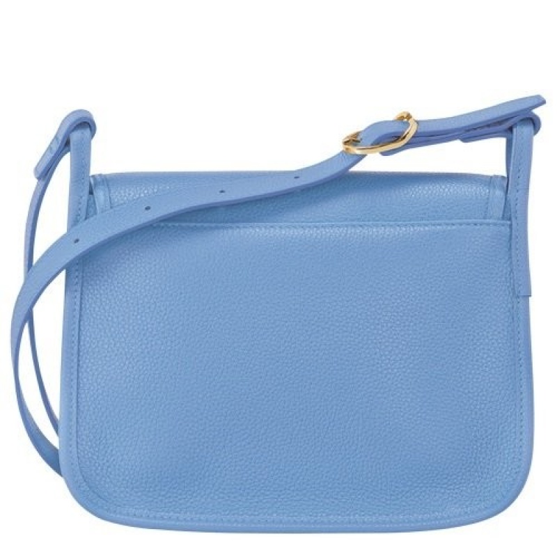 Cloud Blue Longchamp Le Foulonné S Crossbody Bag | SN-LCMP47866