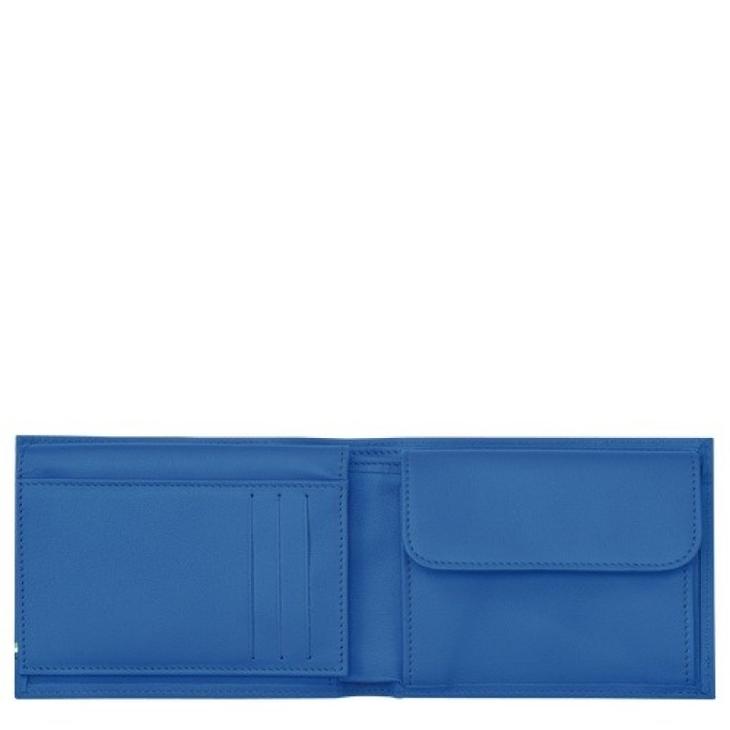 Cobalt Longchamp Sur Seine Wallet | SN-LCMP49208