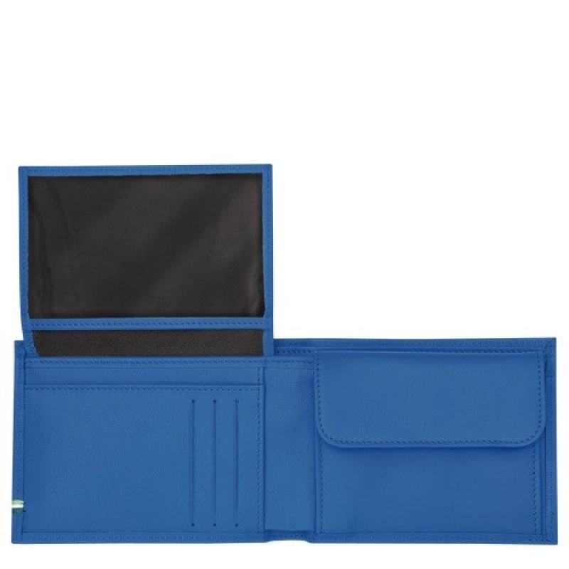 Cobalt Longchamp Sur Seine Wallet | SN-LCMP49208