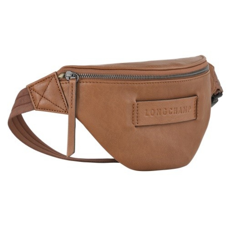 Cognac Longchamp 3d Belt Bag | SN-LCMP49149