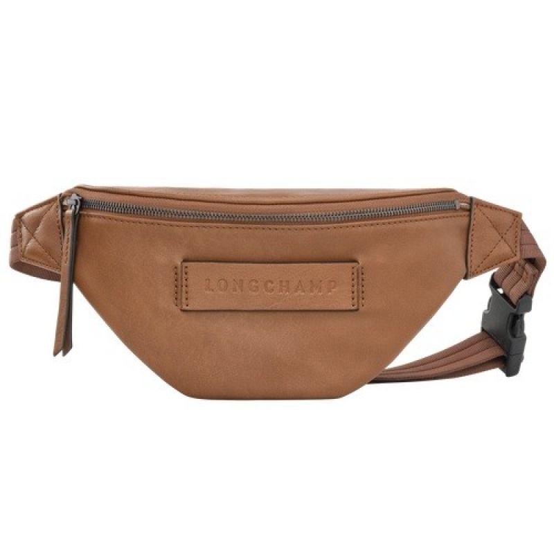 Cognac Longchamp 3d Belt Bag | SN-LCMP49149