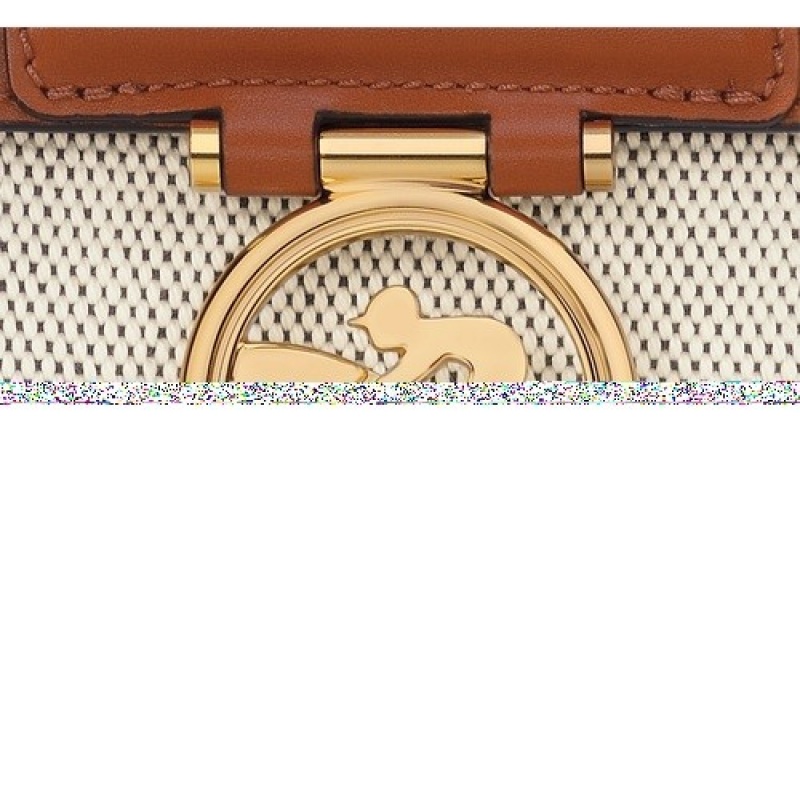 Cognac Longchamp Box-trot M Crossbody Bag | SN-LCMP47851