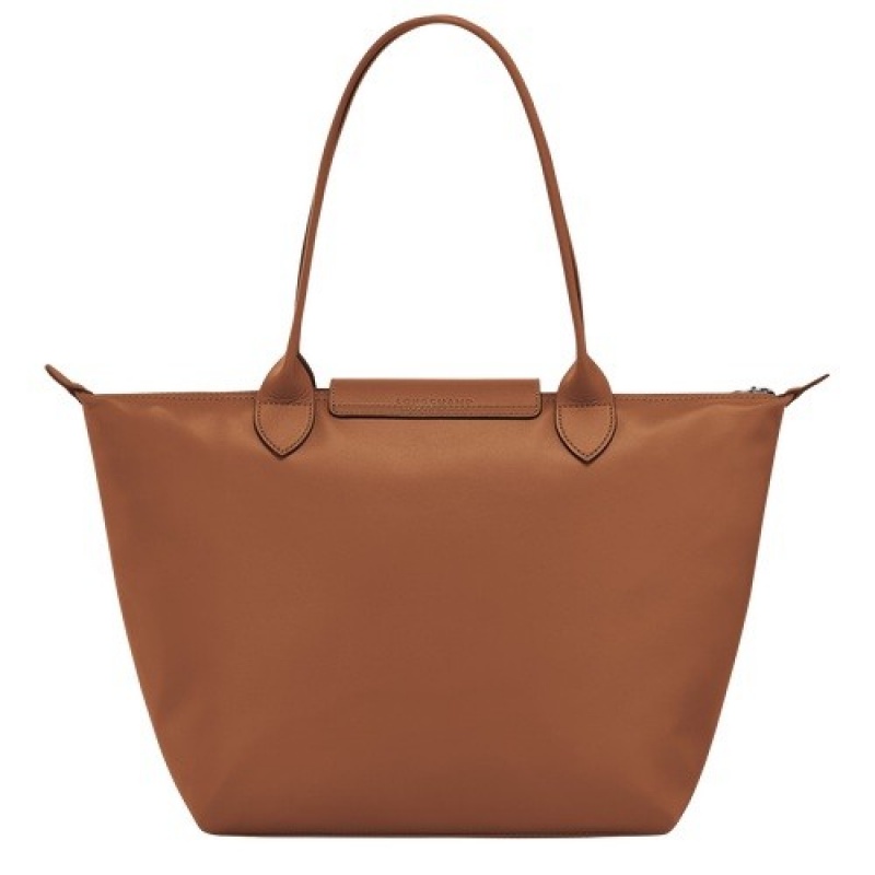 Cognac Longchamp Le Pliage Xtra M Tote Bag | SN-LCMP48080