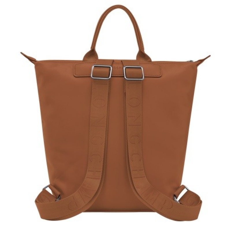 Cognac Longchamp Le Pliage Xtra S Backpack | SN-LCMP49117