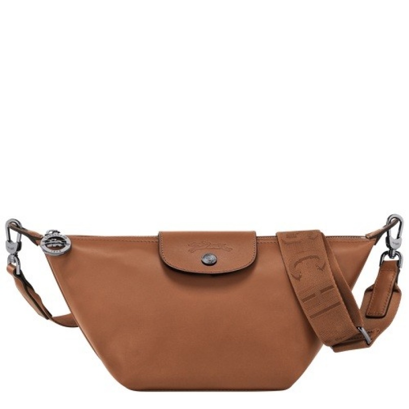 Cognac Longchamp Le Pliage Xtra Xs Crossbody Bag | SN-LCMP49085