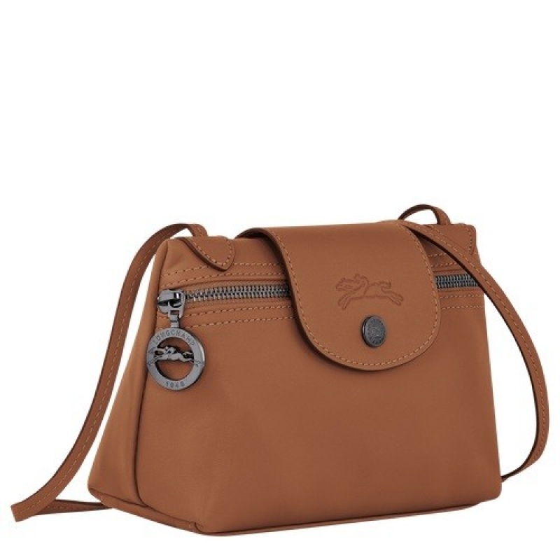 Cognac Longchamp Le Pliage Xtra Xs Crossbody Bag | SN-LCMP47885