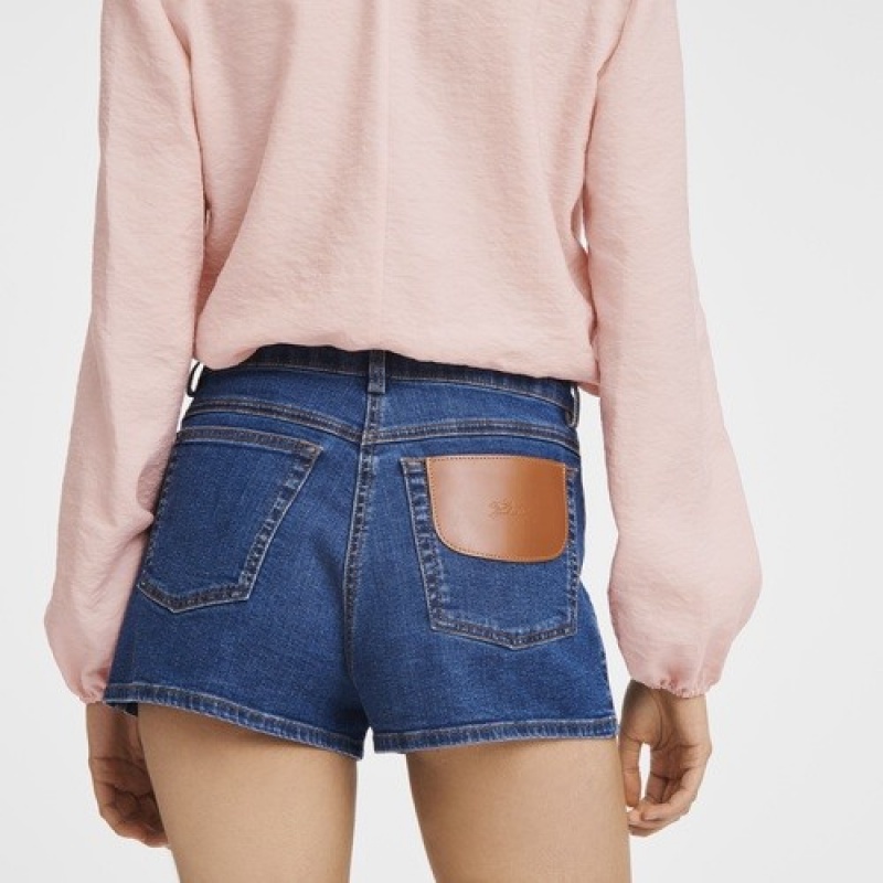 Denim Longchamp Shorts | SN-LCMP48767